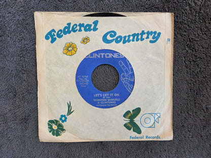 WINSTON SAMUELS & CLINTONES LETS GET IT ON 7"