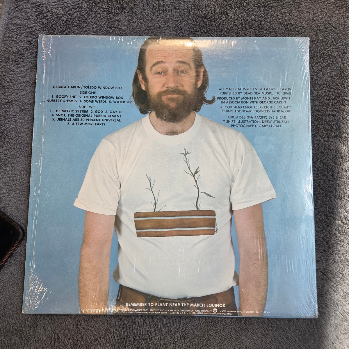 GEORGE CARLIN TOLEDO WINDOW BOX
