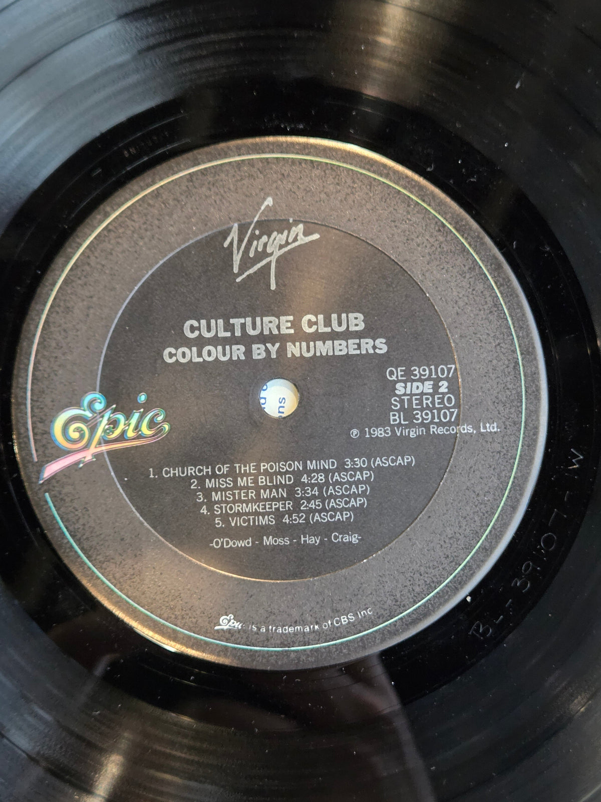 CULTURE CLUB COLOUR BY NUMBERS