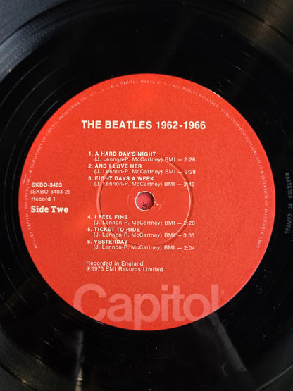 BEATLES 1962-1966 RED CAPITOL