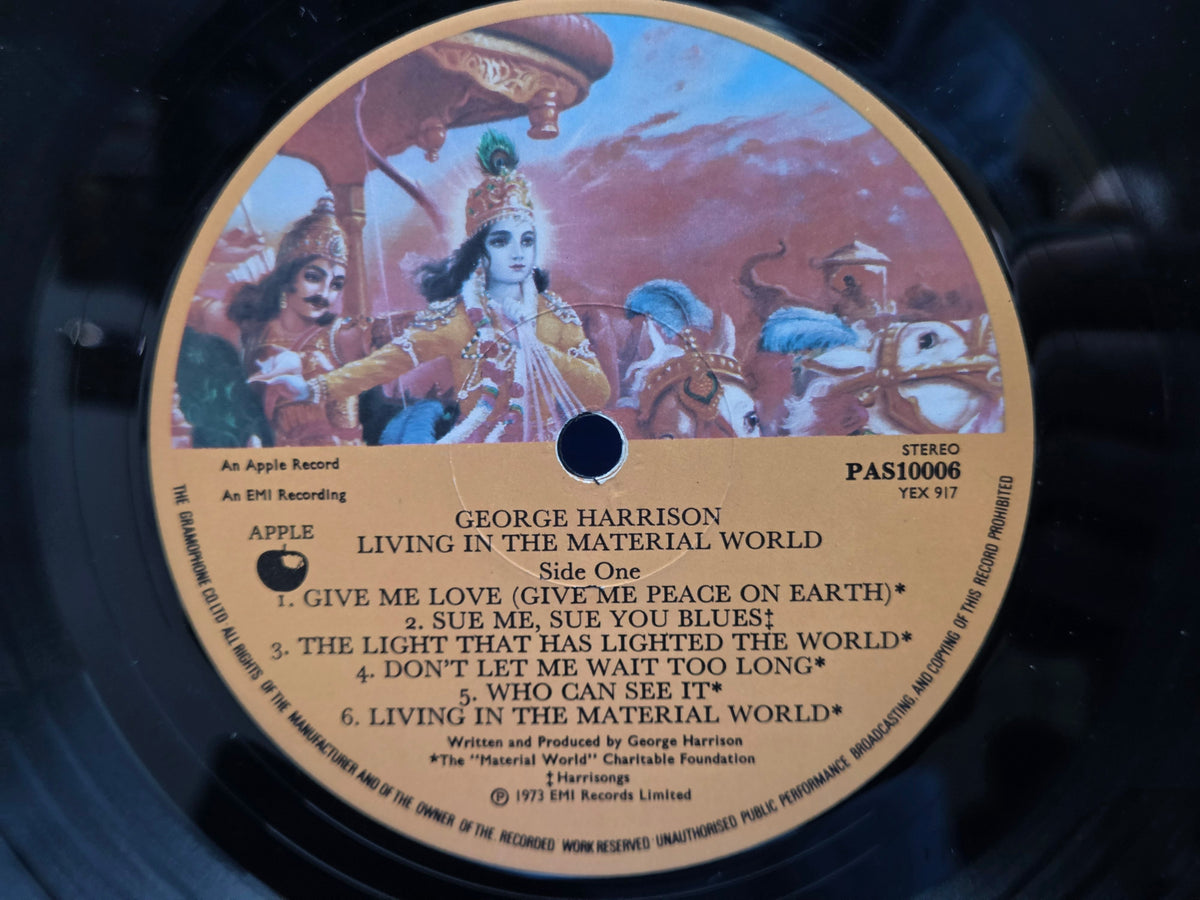 GEORGE HARRISON LIVING IN THE MATERIAL WORLD