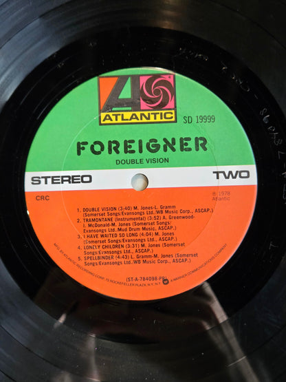 FOREIGNER DOUBLE VISION