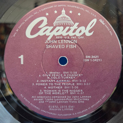 JOHN LENNON SHAVED FISH