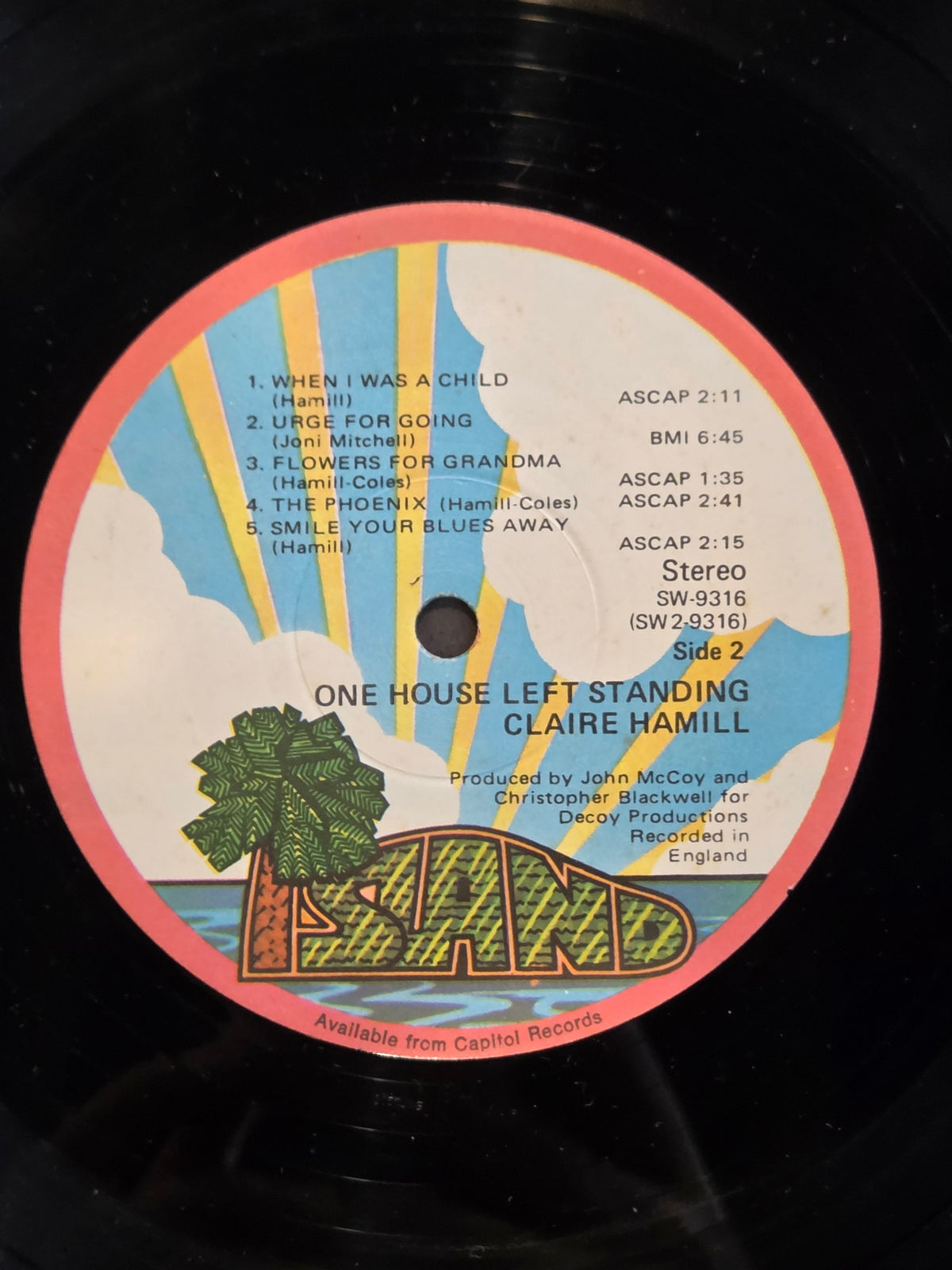 CLAIRE HAMILL S/T