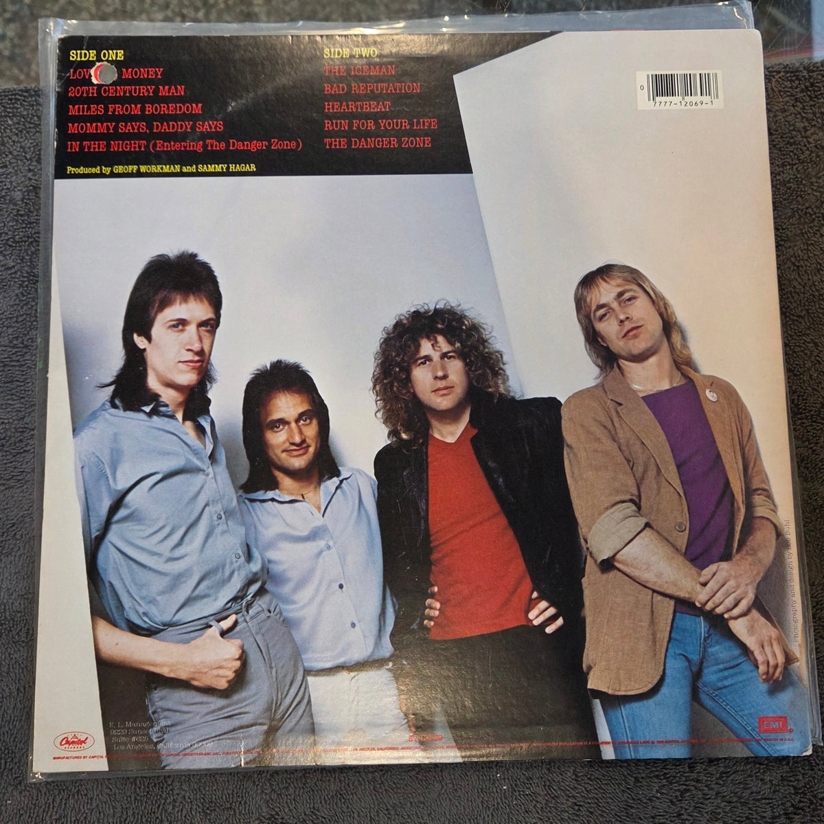 SAMMY HAGAR DANGER ZONE