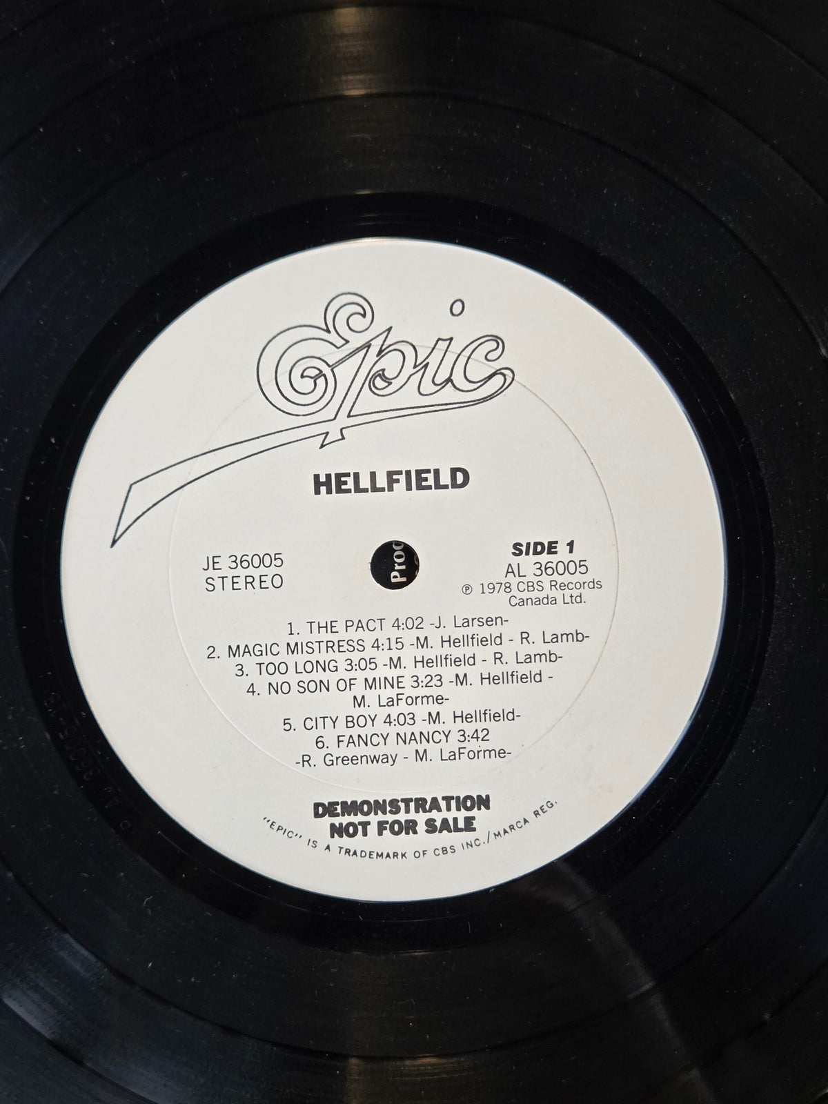 HELLFIELD S/T WLP