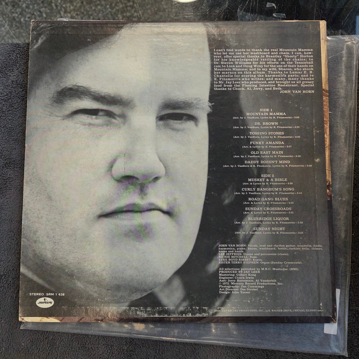 JOHN VAN HORN OUT BACK MUSIC