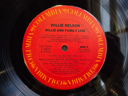 WILLIE NELSON AND FAMILY LIVE