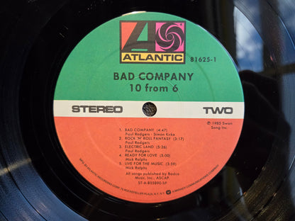 BAD COMPANY 10 FROM 6 BEST OF