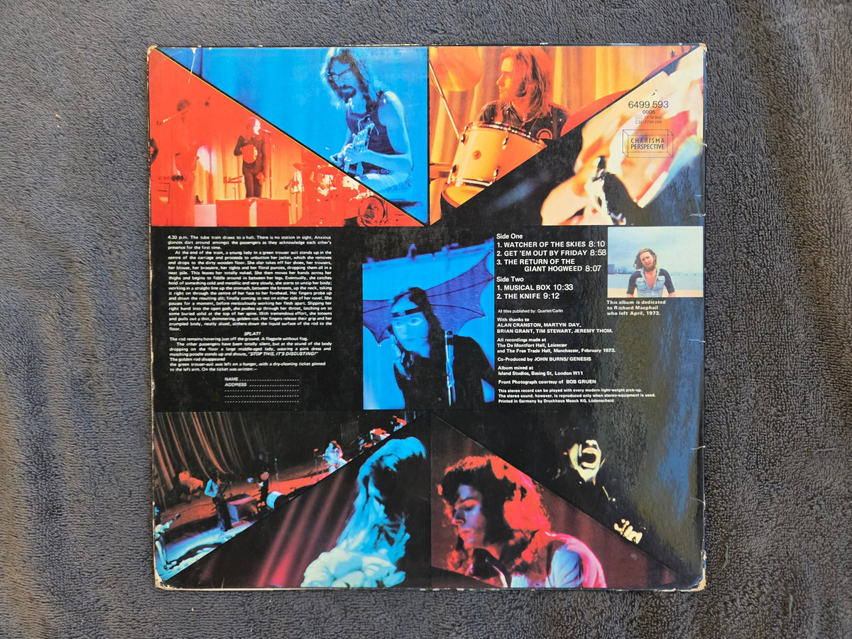 GENESIS LIVE GER IMP
