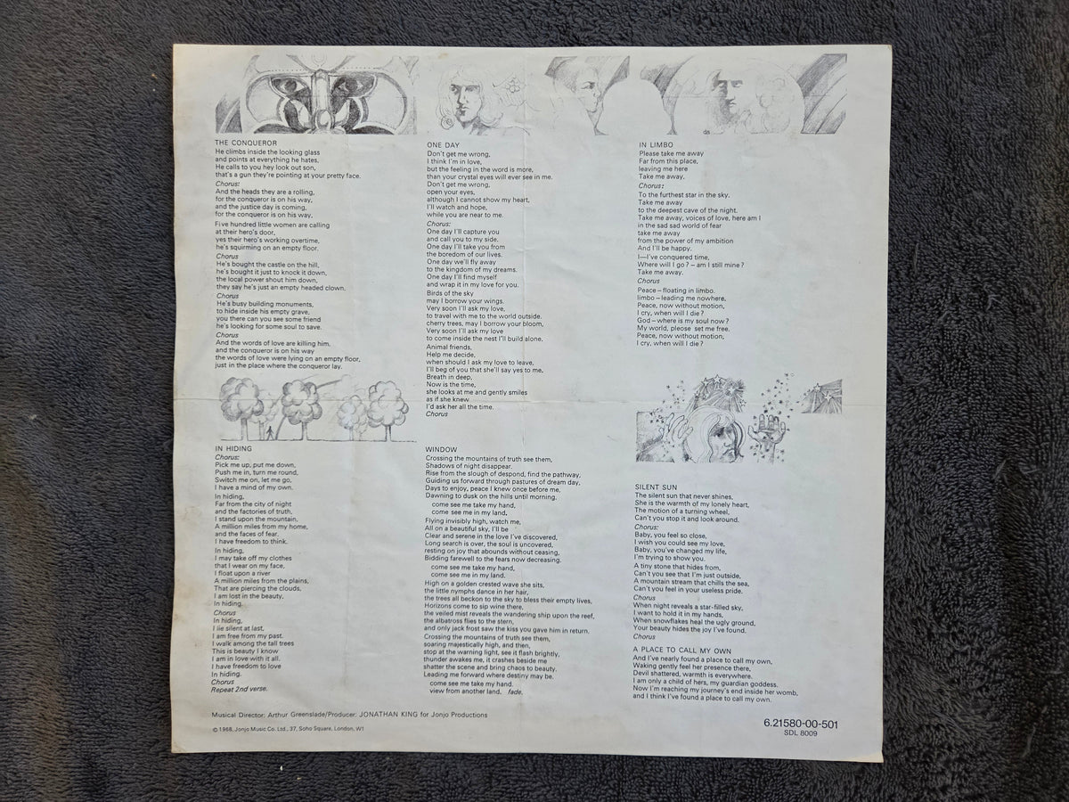 GENESIS FROM GENESIS TO REVELATION 1977 GER IMP