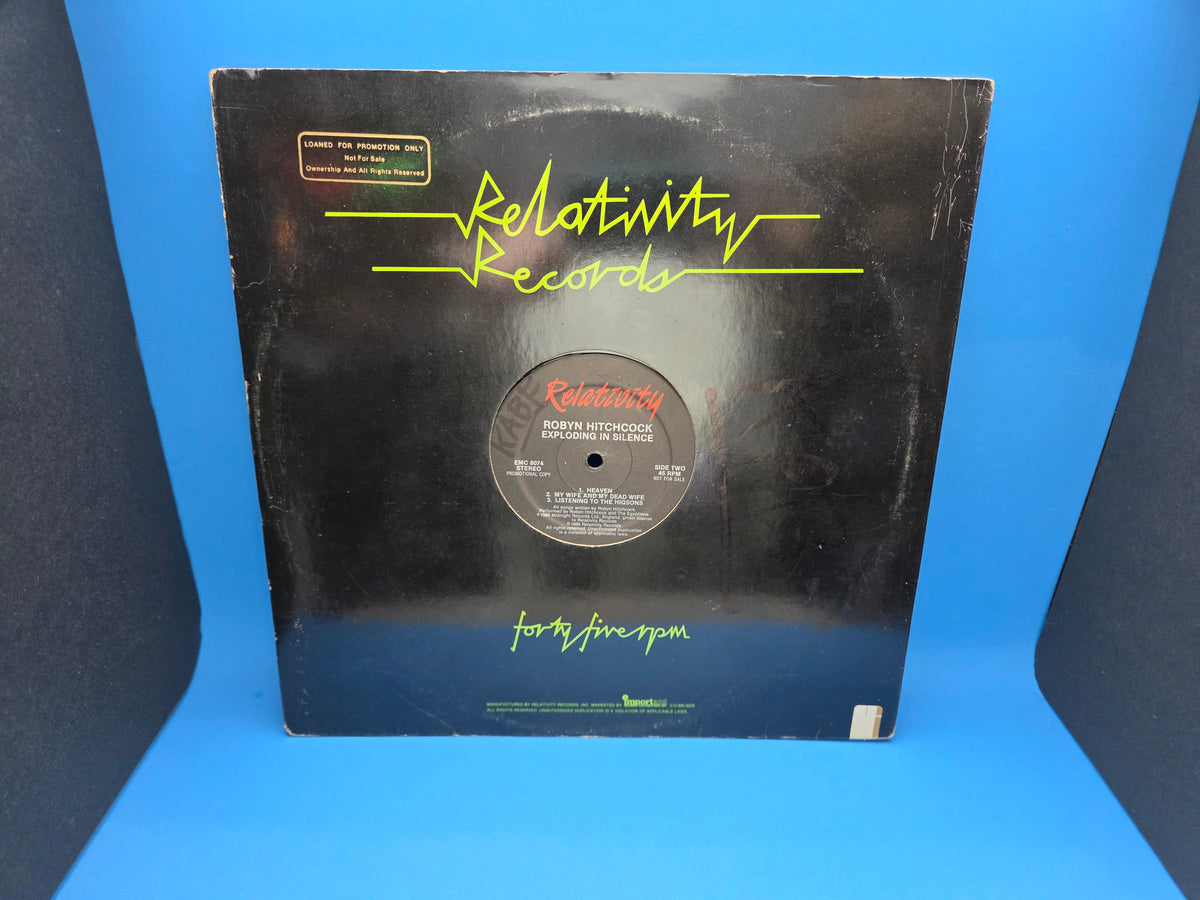 ROBYN HITCHCOCK EXPLODING IN SILENCE 12"