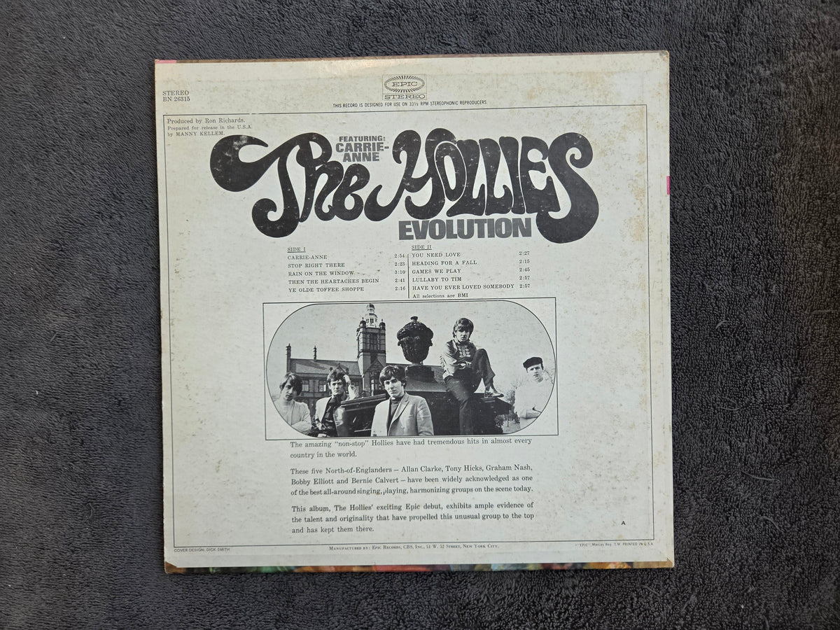 HOLLIES EVOLUTION STEREO (c)