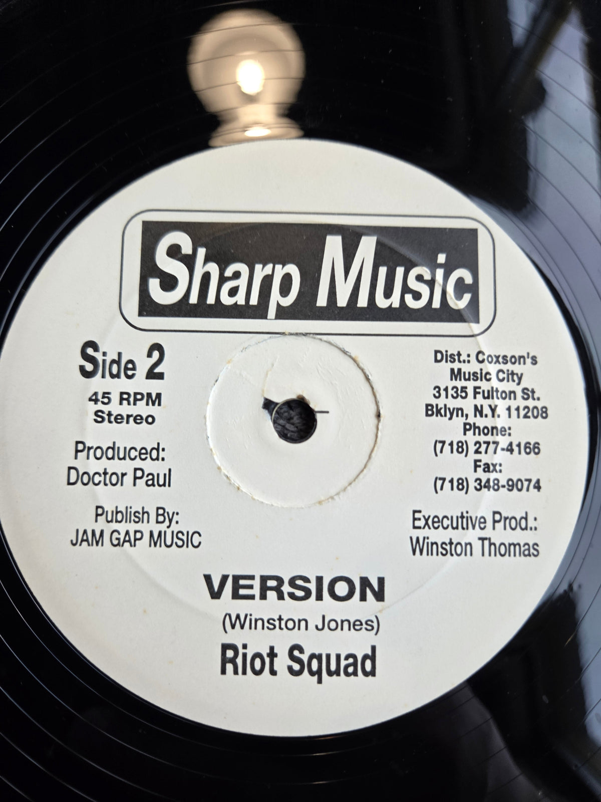 RIOT SQUAD STOP THAT TRAIN 12"