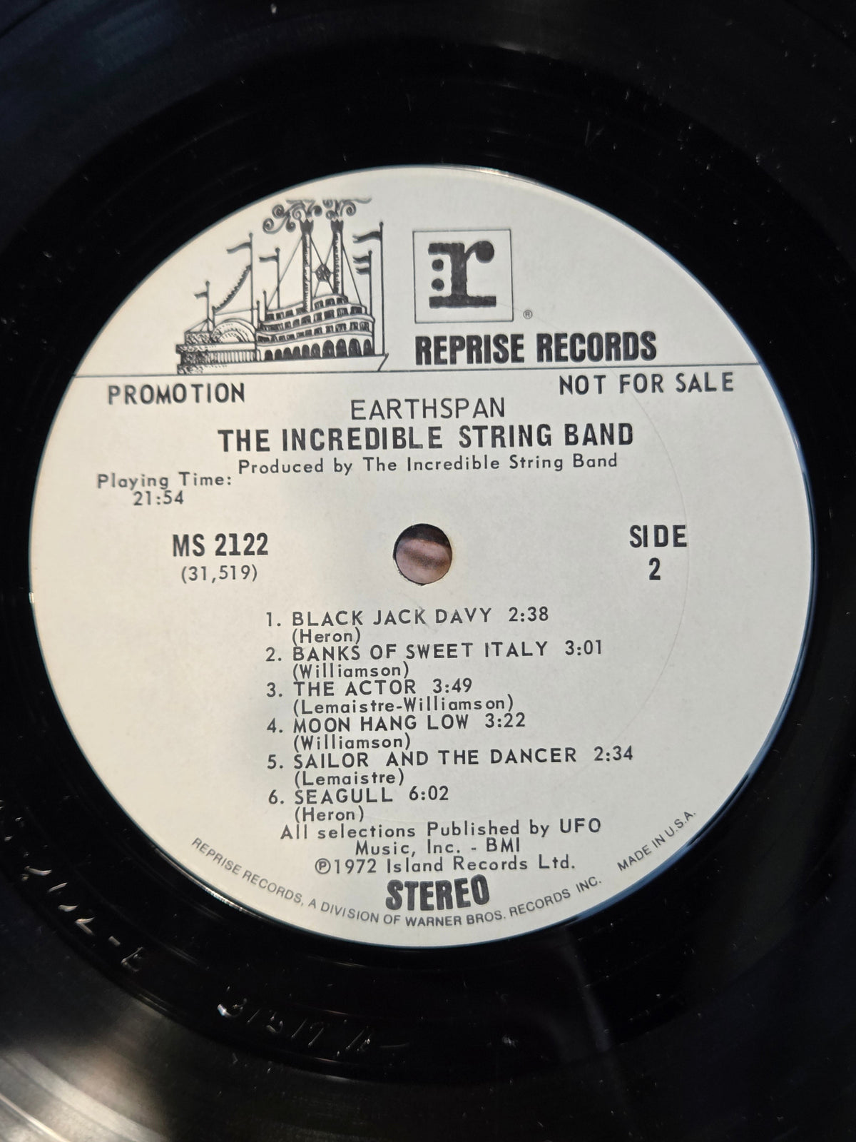 INCREDIBLE STRING EARTHSPAN BAND WLP