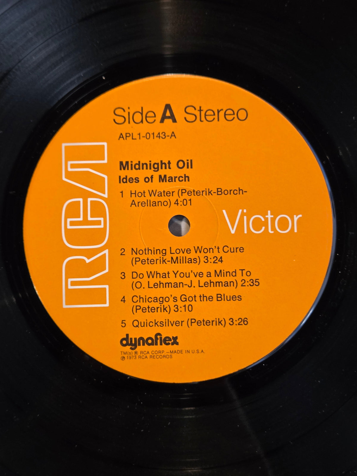 IDES OF MARCH MIDNIGHT OIL