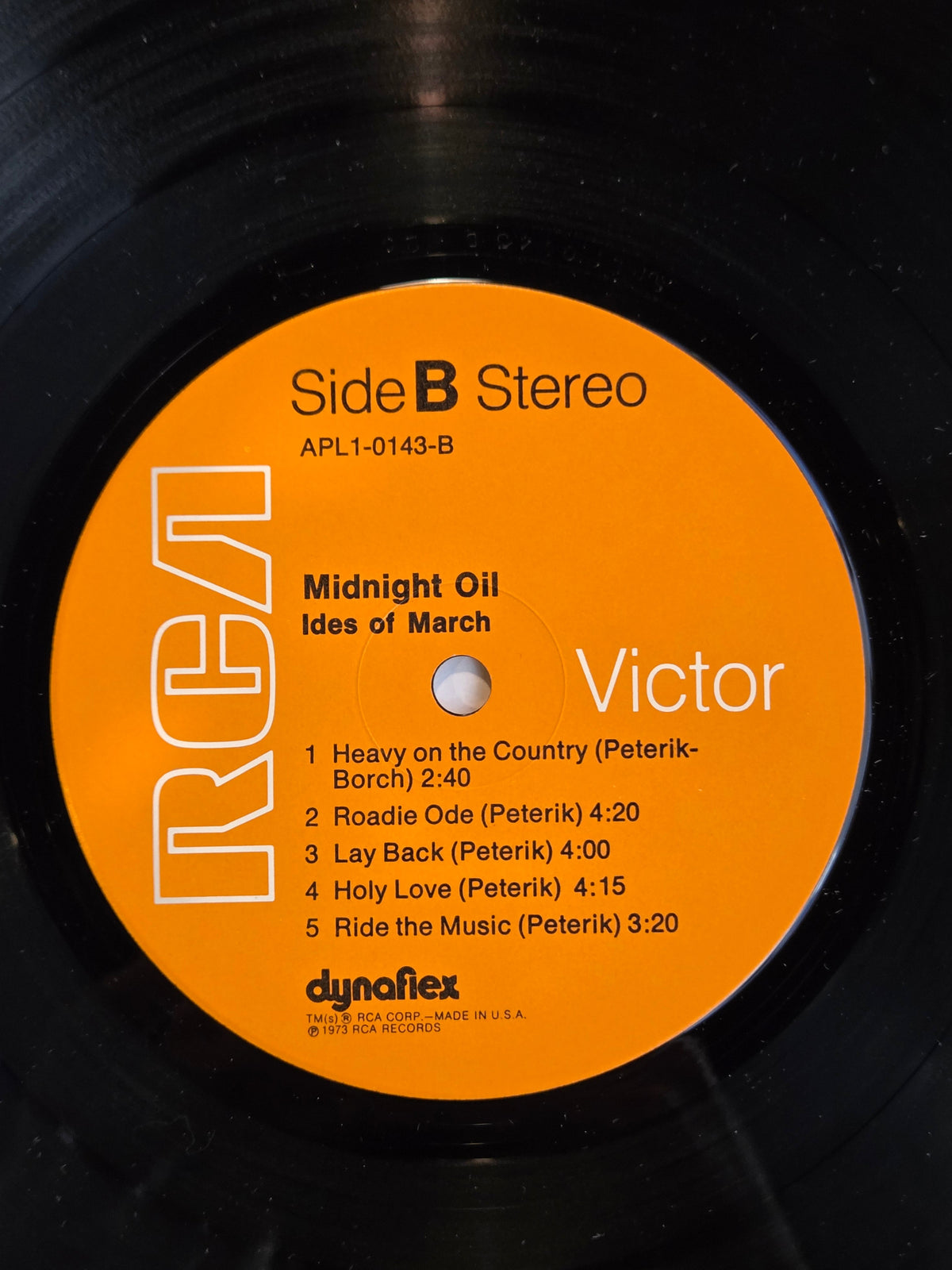 IDES OF MARCH MIDNIGHT OIL