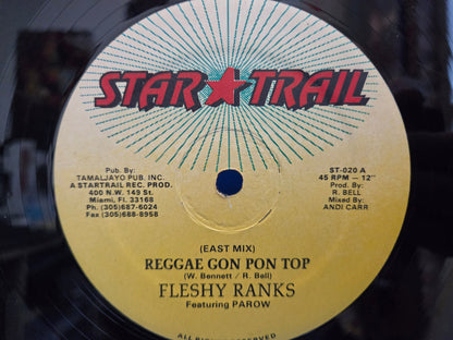 FLESHY RANKS REGGAE GON PON TOP 12"