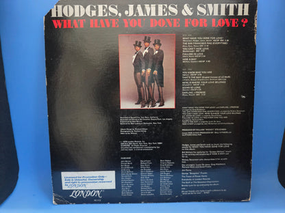 HODGES JAMES & SMITH WHAT HAVE YOU DONE FOR LOVE
