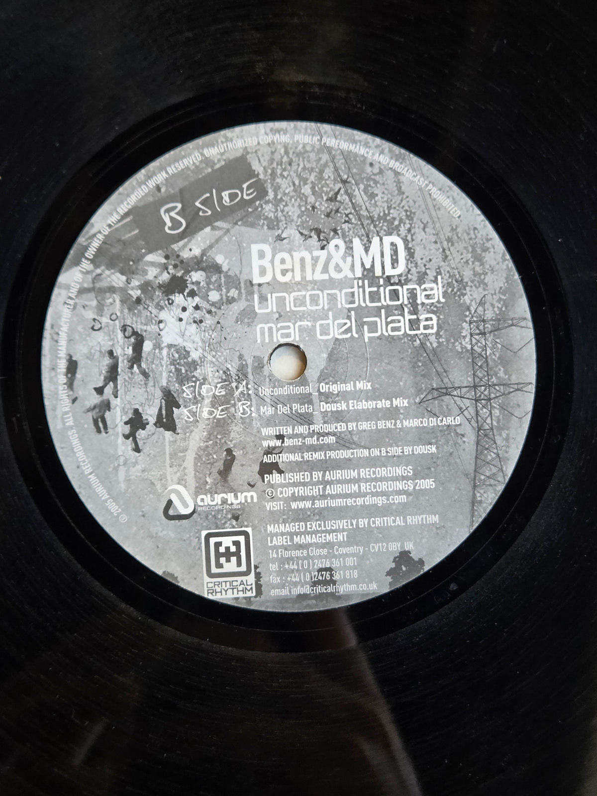 BENZ & MD UNCONDITIONAL 12"