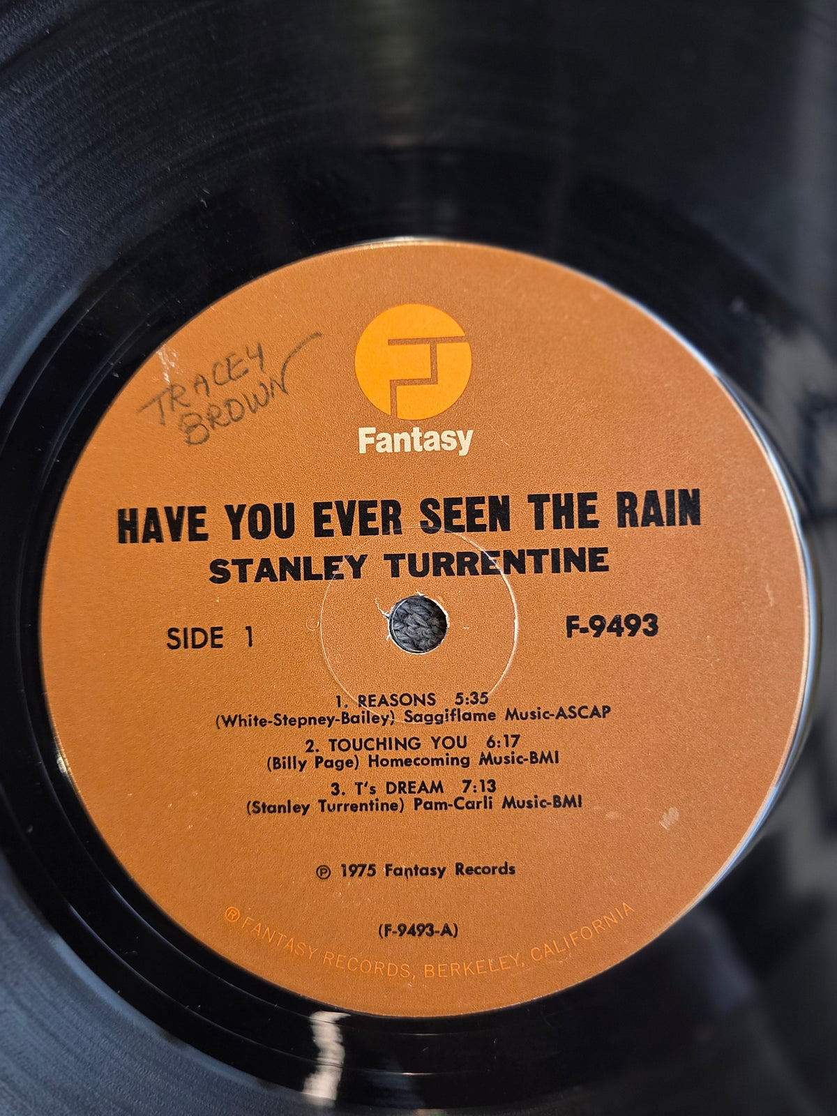 STANLEY TURRENTINE HAVE YOU EVER SEEN THE RAIN