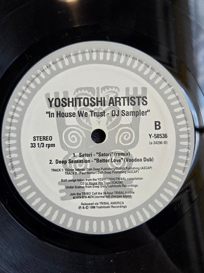 YOSHITOSHI ARTISTS IN HOUSE WE TRUST 12"