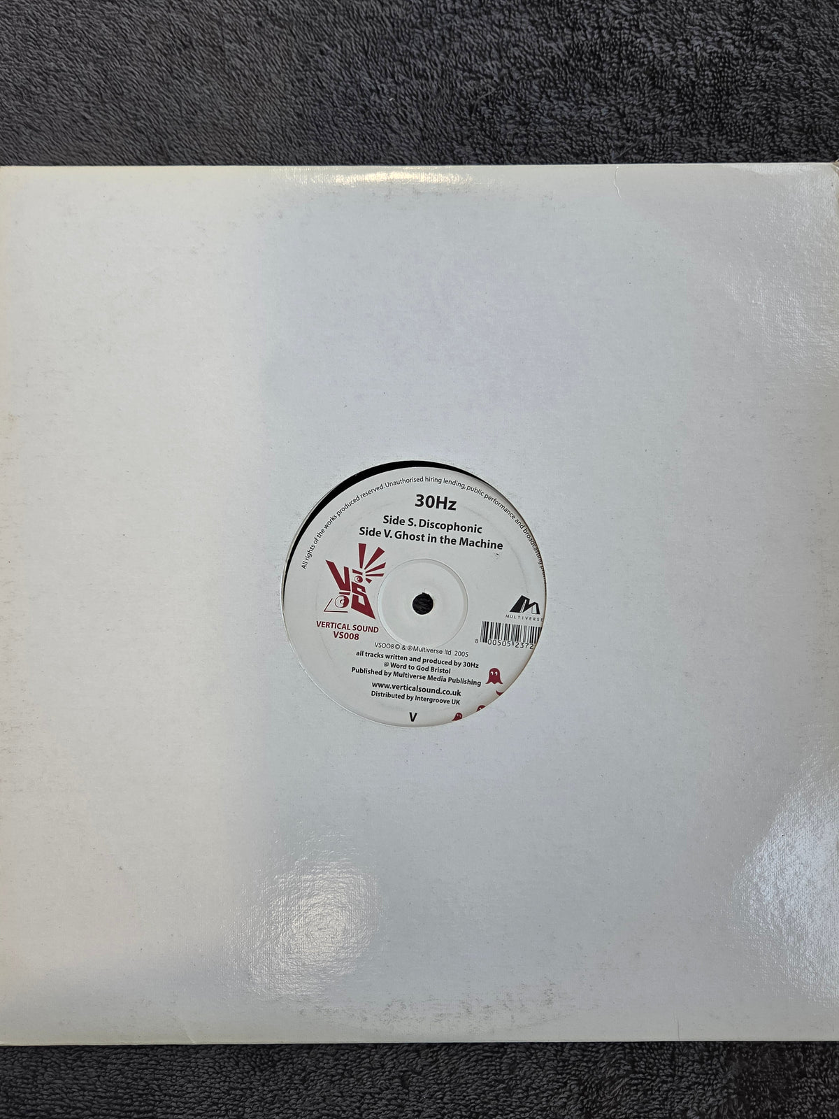 30HZ DISCOPHONIC UK IMP 12"