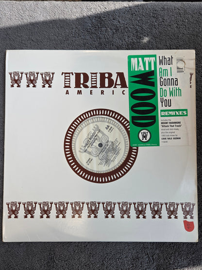 MATT WOOD WHAT AM I GONNA DO WITH YOU REMIXES 12"
