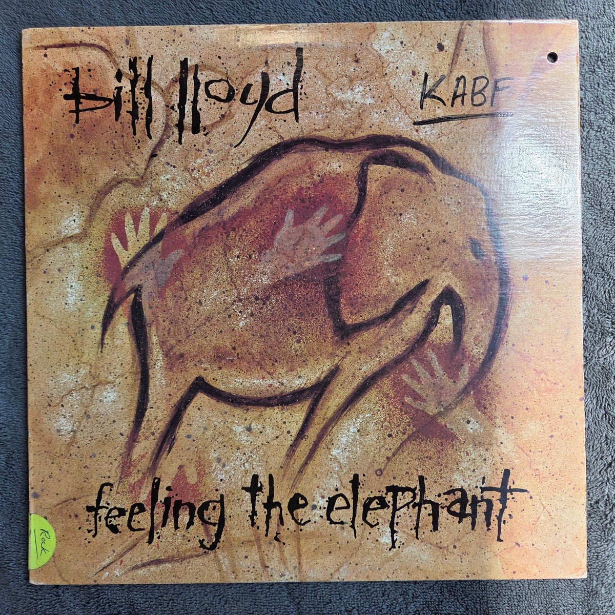 BILL LLOYD FEELING THE ELEPHANT
