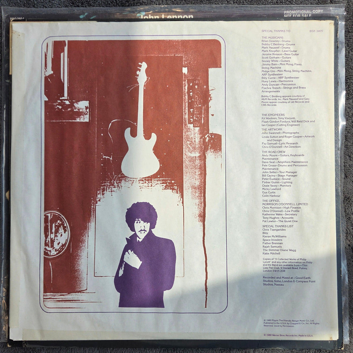 PHILIP LYNOTT SOLO IN SOHO