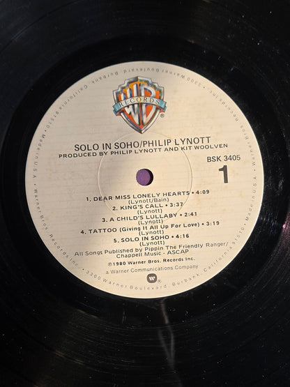 PHILIP LYNOTT SOLO IN SOHO