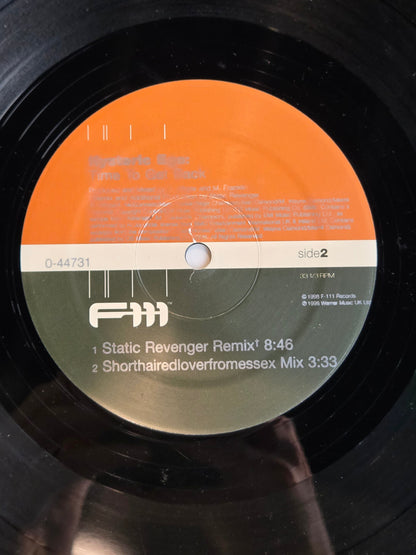 HYSTERIC EGO TIME TO GET BACK UK IMP 12"