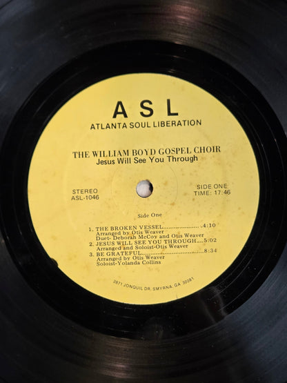 WILLIAM BOYD GOSPEL CHOIR JESUS WILL SEE YOU THROUGH