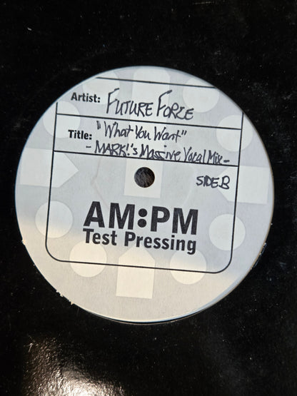 FUTURE FORCE WHAT YOU WANT TP UK IMP 12"