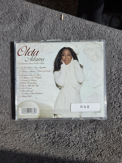 OLETA ADAMS CHRISTMAS TIME WITH CD