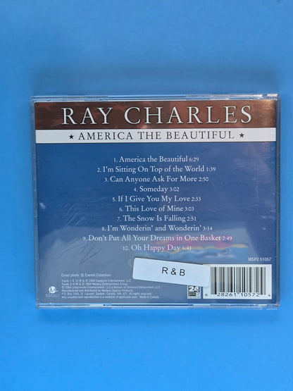 RAY CHARLES AMERICA THE BEAUTIFUL CD