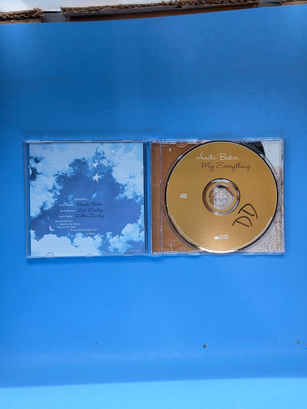 ANITA BAKER MY EVERYTHING CD