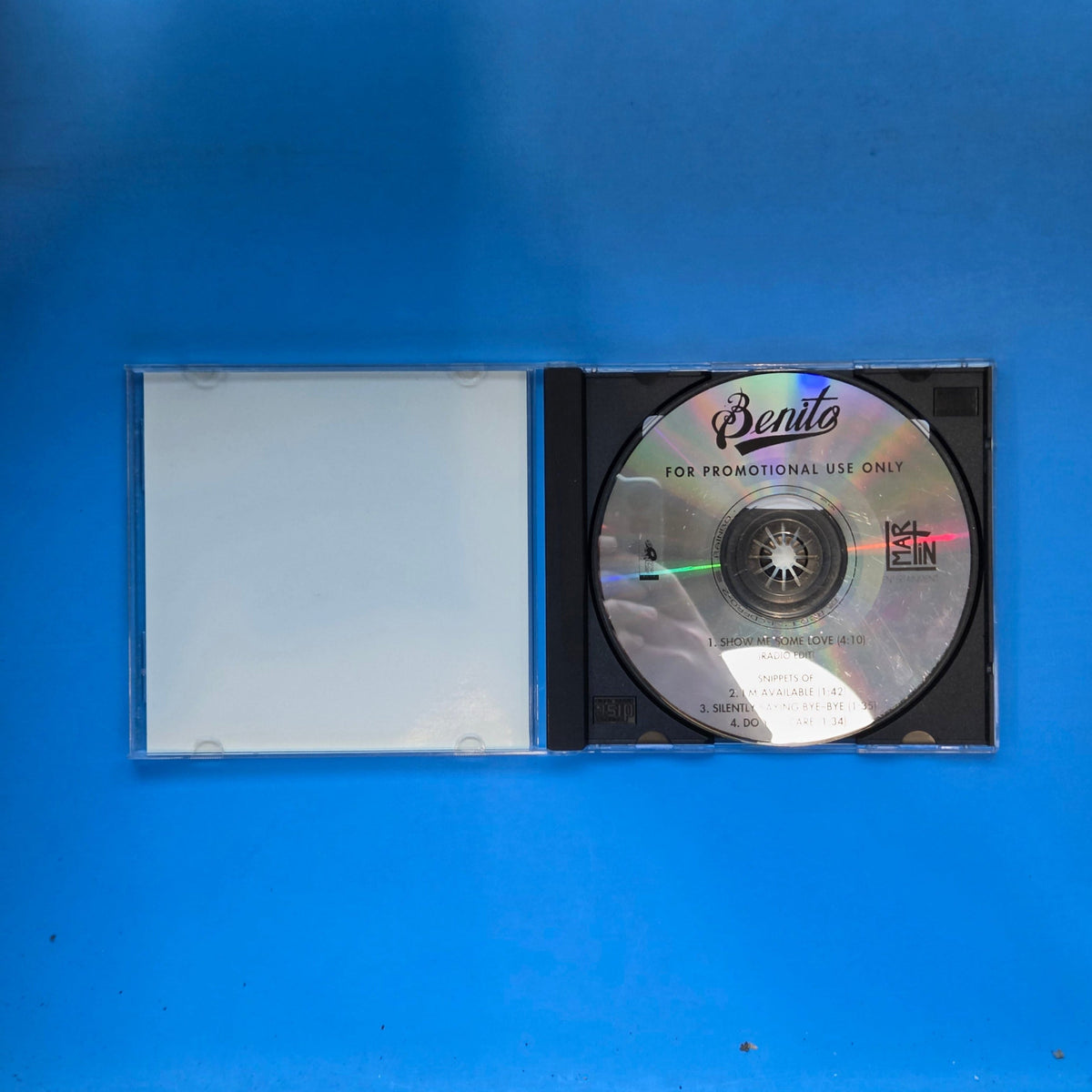 BENITO SHOW ME LOVE SAMPLER CD