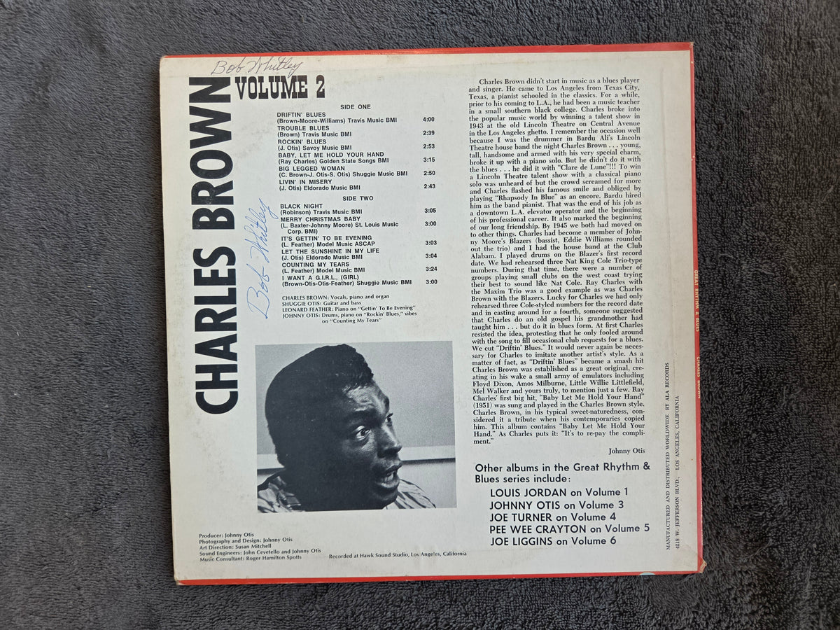 CHARLES BROWN RHYTHM & BLUES OLDIES VOLUME 2