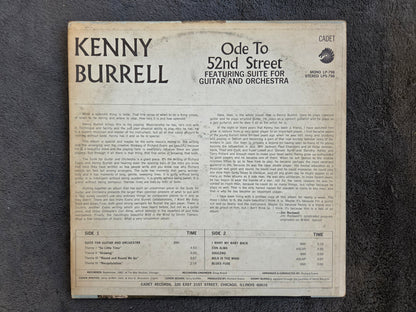 KENNY BURRELL ODE TO 52ND STREET