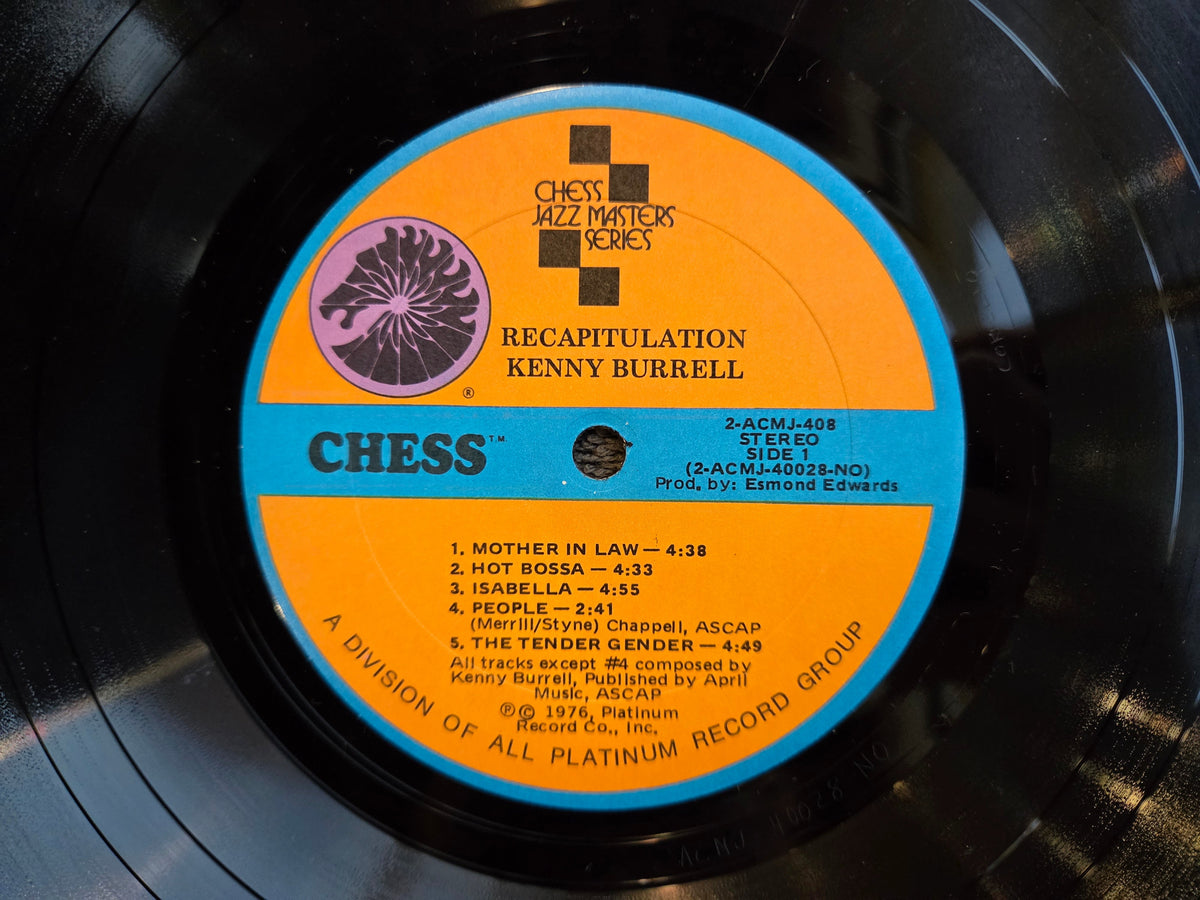 KENNY BURRELL RECAPITULATION
