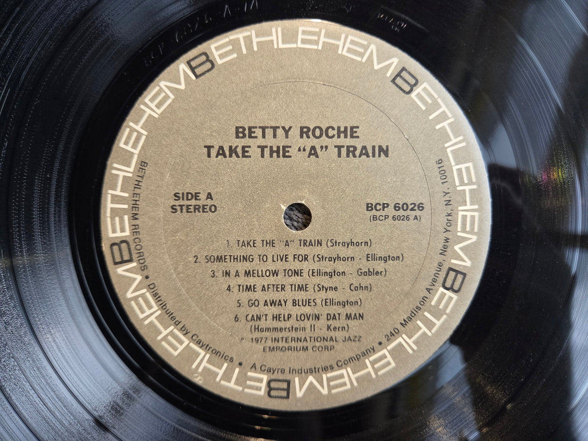 BETTY ROCHE TAKE THE A TRAIN RE