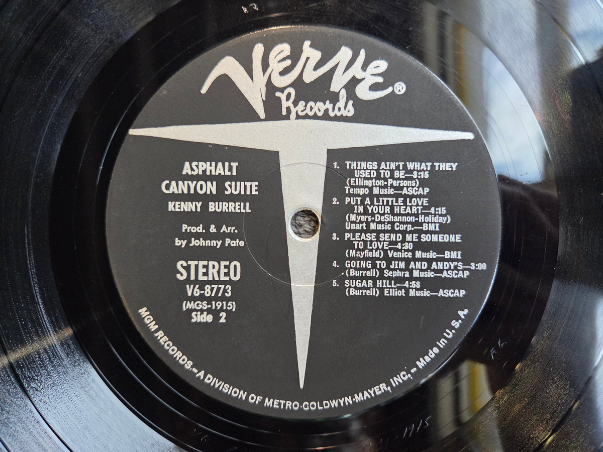 KENNY BURRELL ASPHALT CANYON SUITE