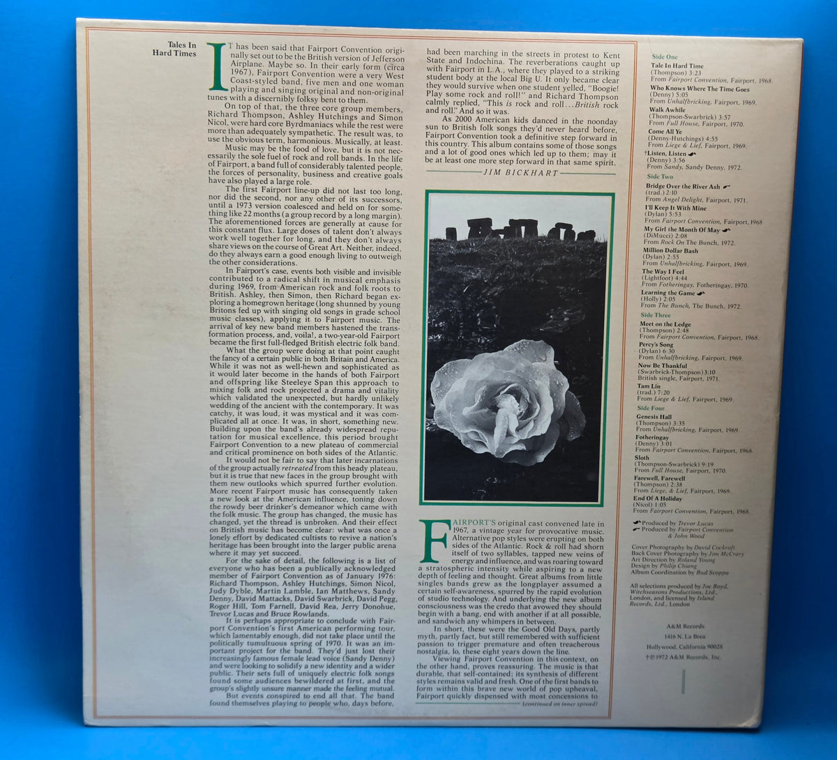 FAIRPORT CONVENTION FAIRPORT CHRONICLES BY