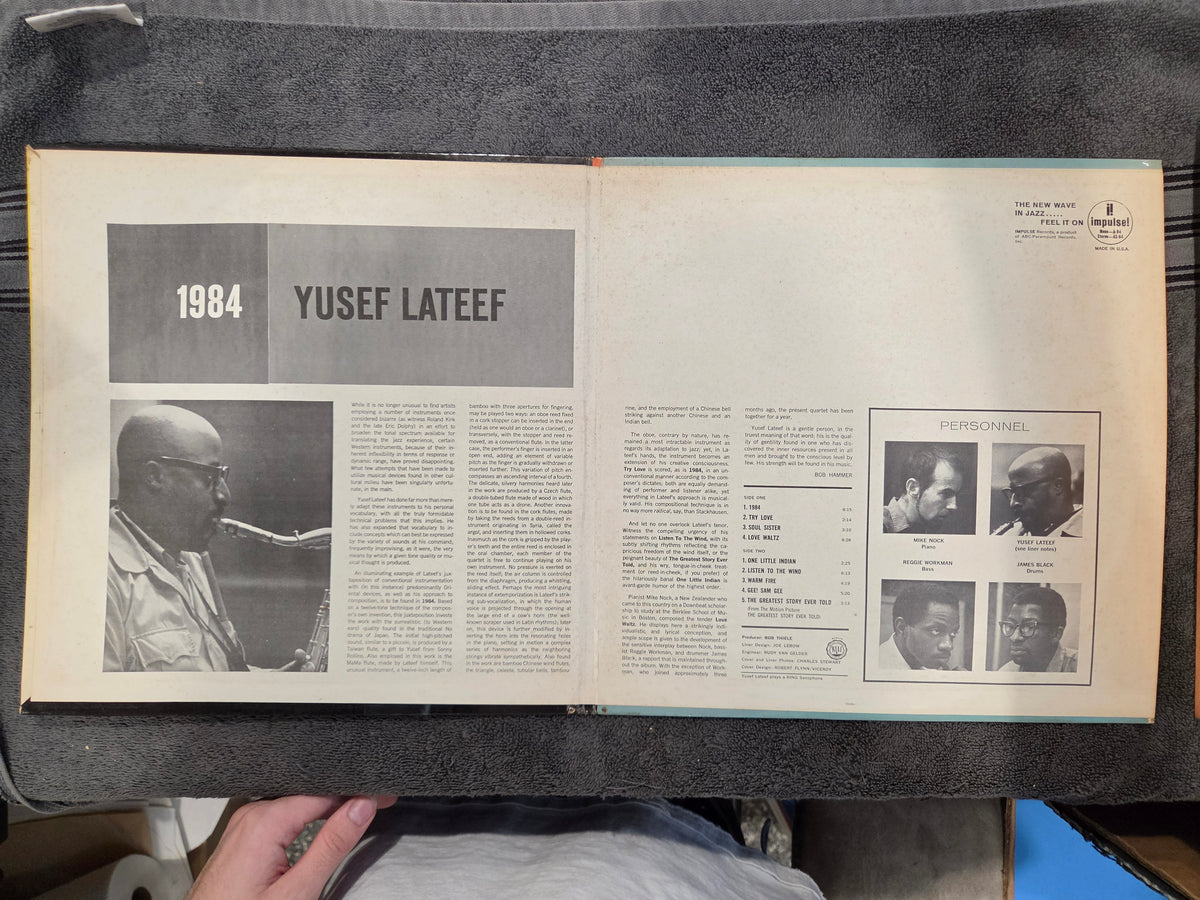 YUSEF LATEEF 1984 GATEFOLD MONO