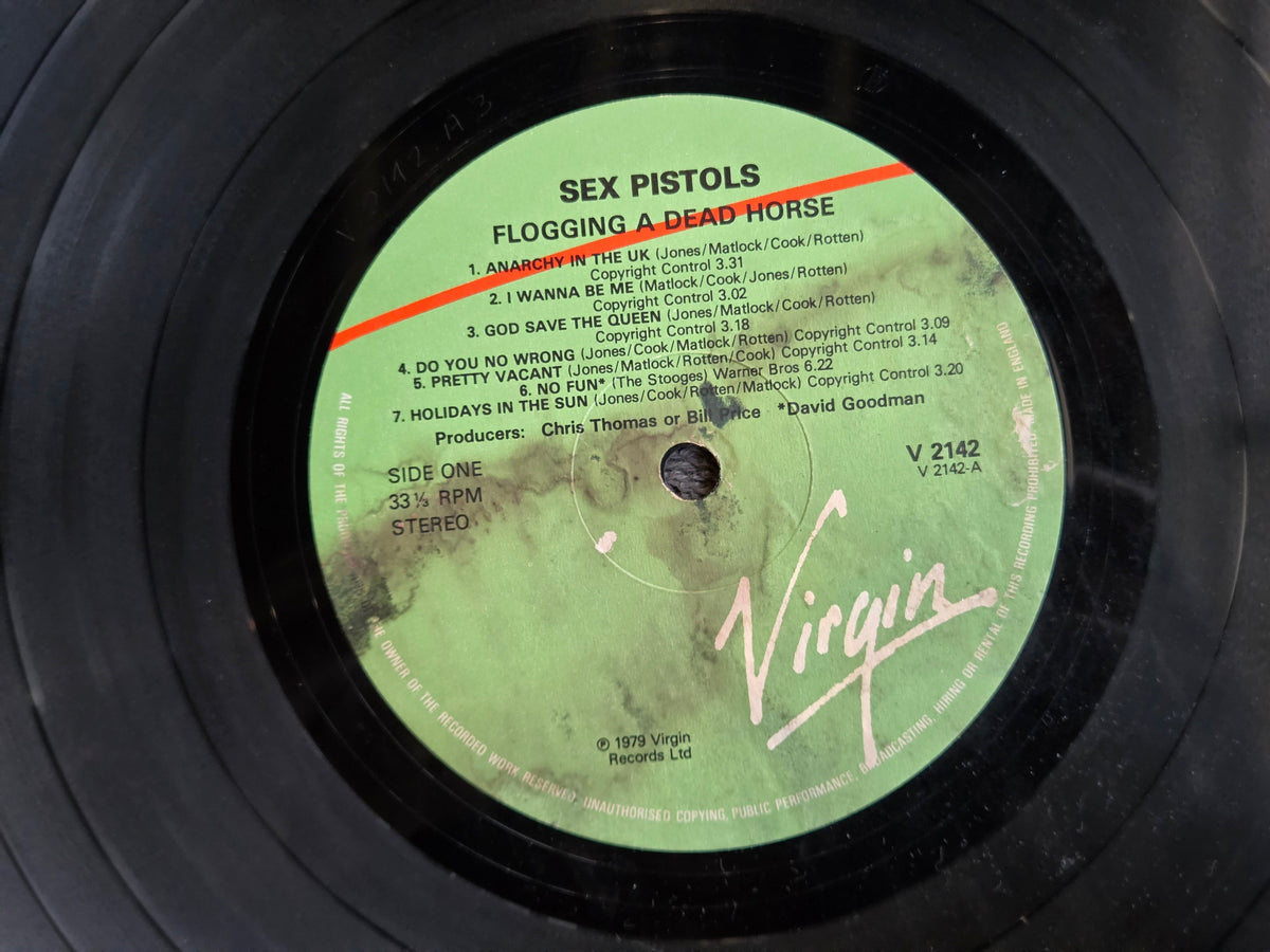 SEX PISTOLS FLOGGING A DEAD HORSE UK IMP
