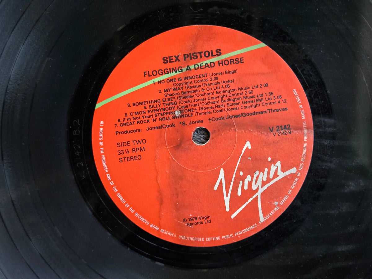 SEX PISTOLS FLOGGING A DEAD HORSE UK IMP