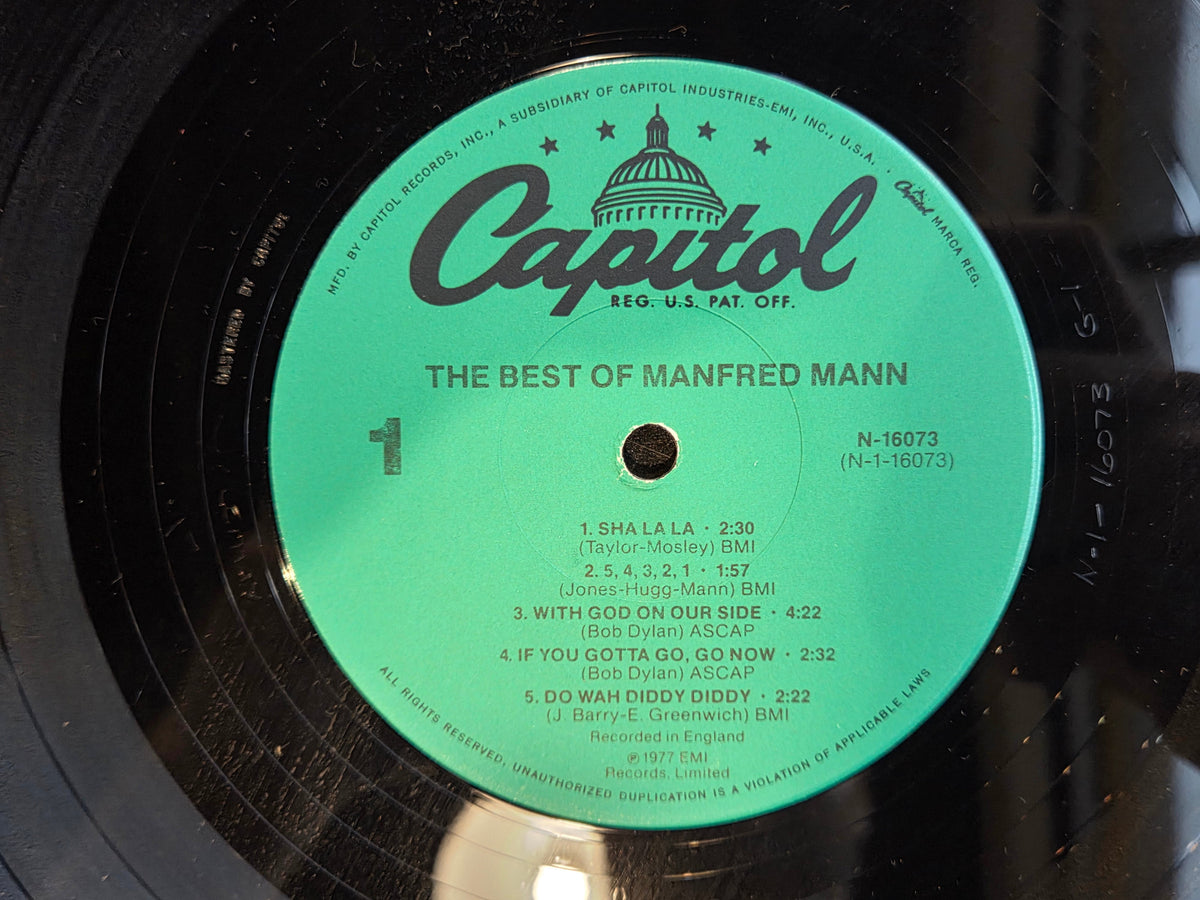 MANFRED MANN THE BEST OF