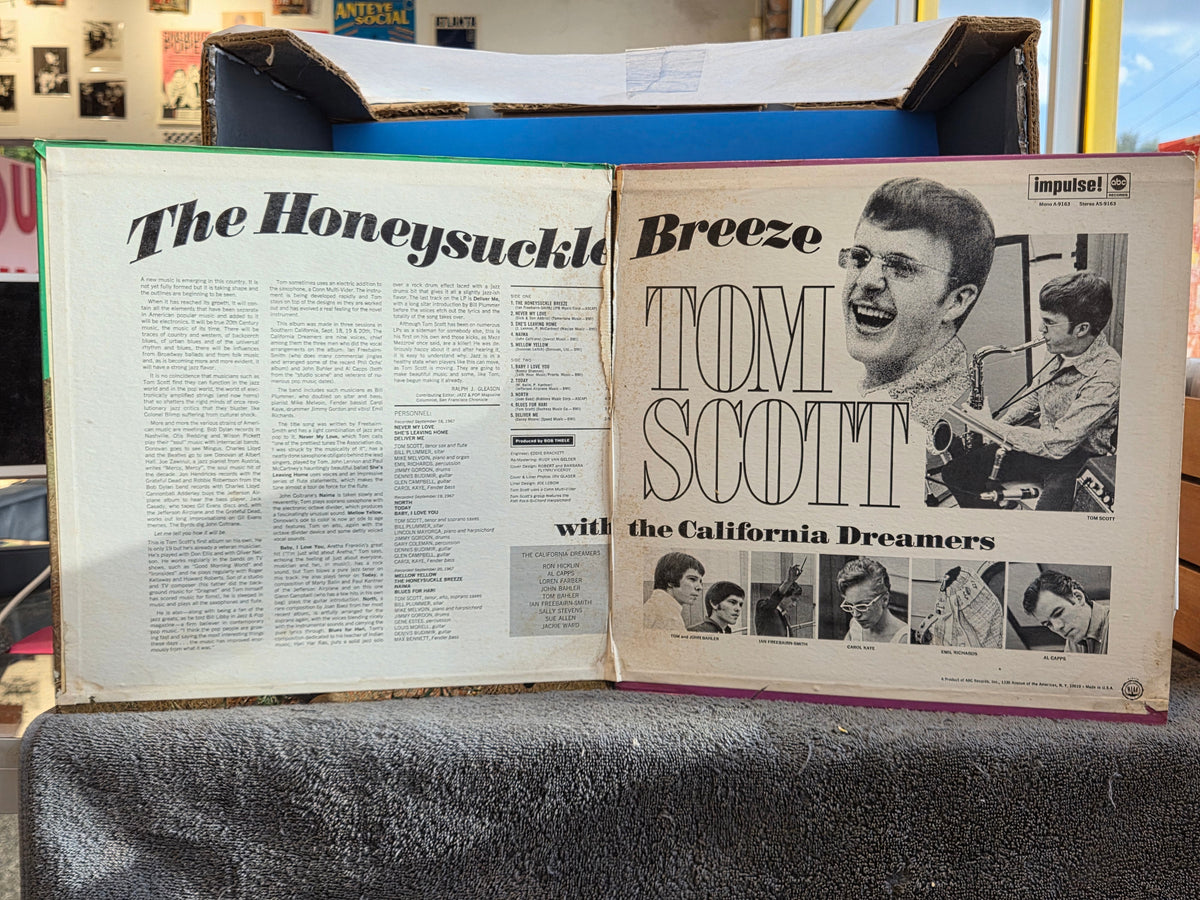 TOM SCOTT THE HONEYSUCKLE BREEZE 1P