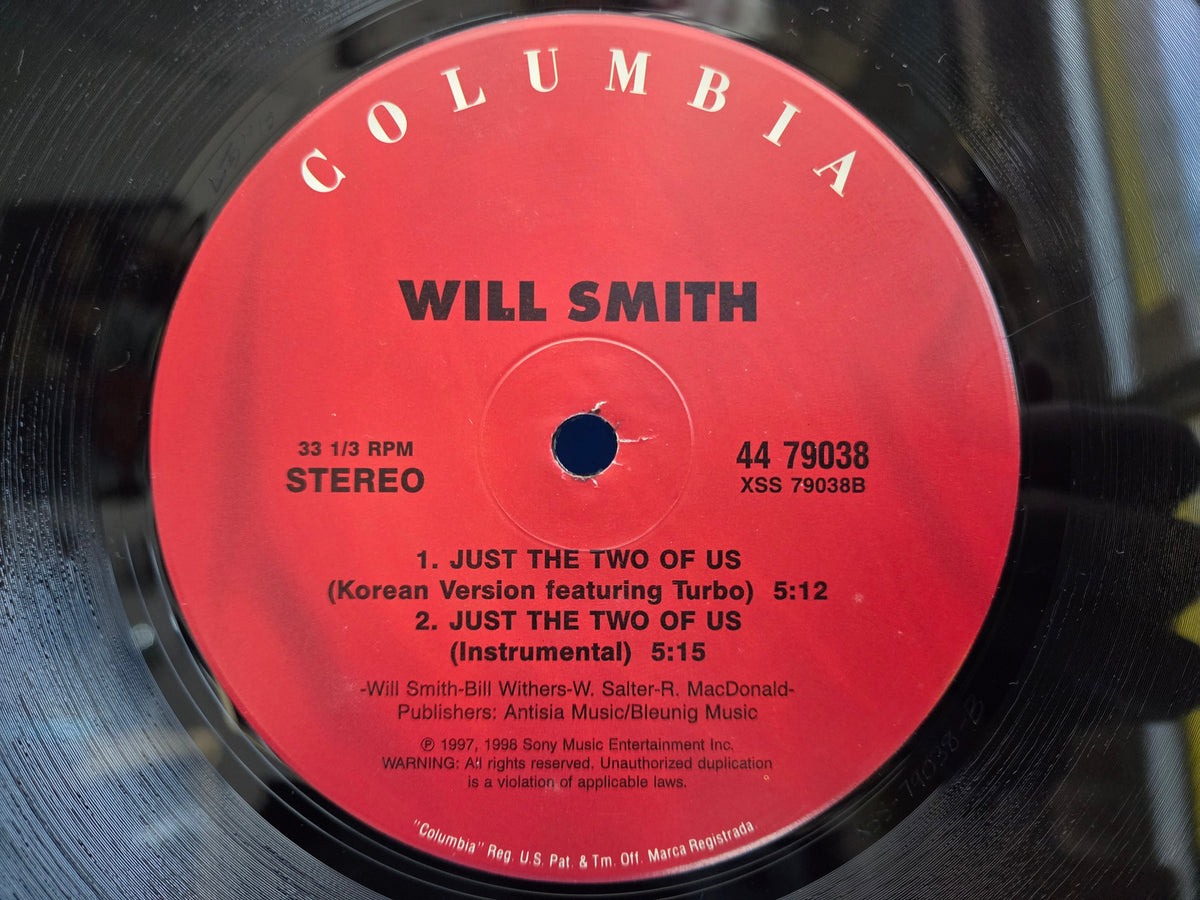 WILL SMITH JUST THE TWO OF US 12"
